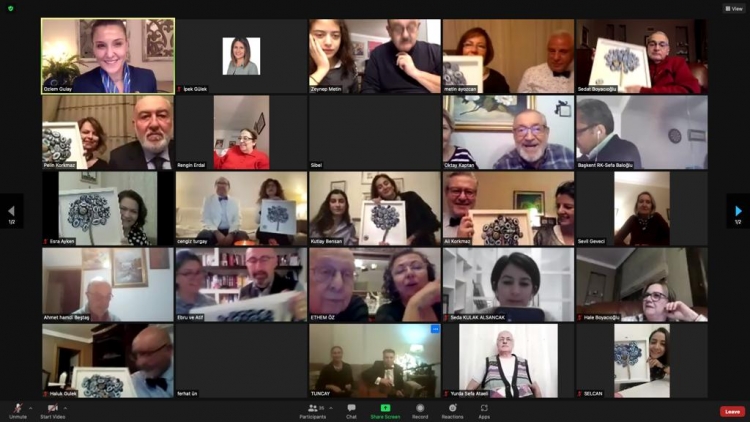 Başkent RK 30. Kuruluş Yıldönümü zoom toplantısı yapıldı 16.12.2021